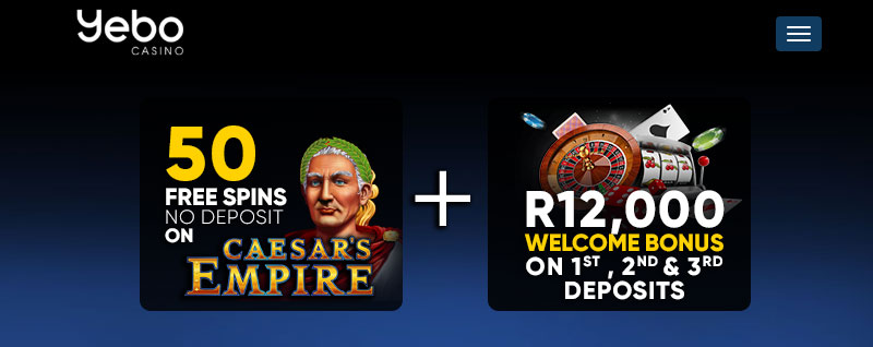 yebo casino homepage